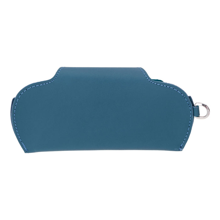 Harbor Leather Eyewear Case, Blue - BlackBrook Case