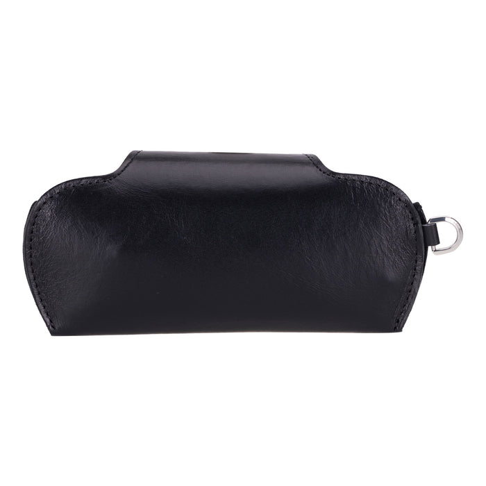 Harbor Leather Eyewear Case, Rustic Black - BlackBrook Case