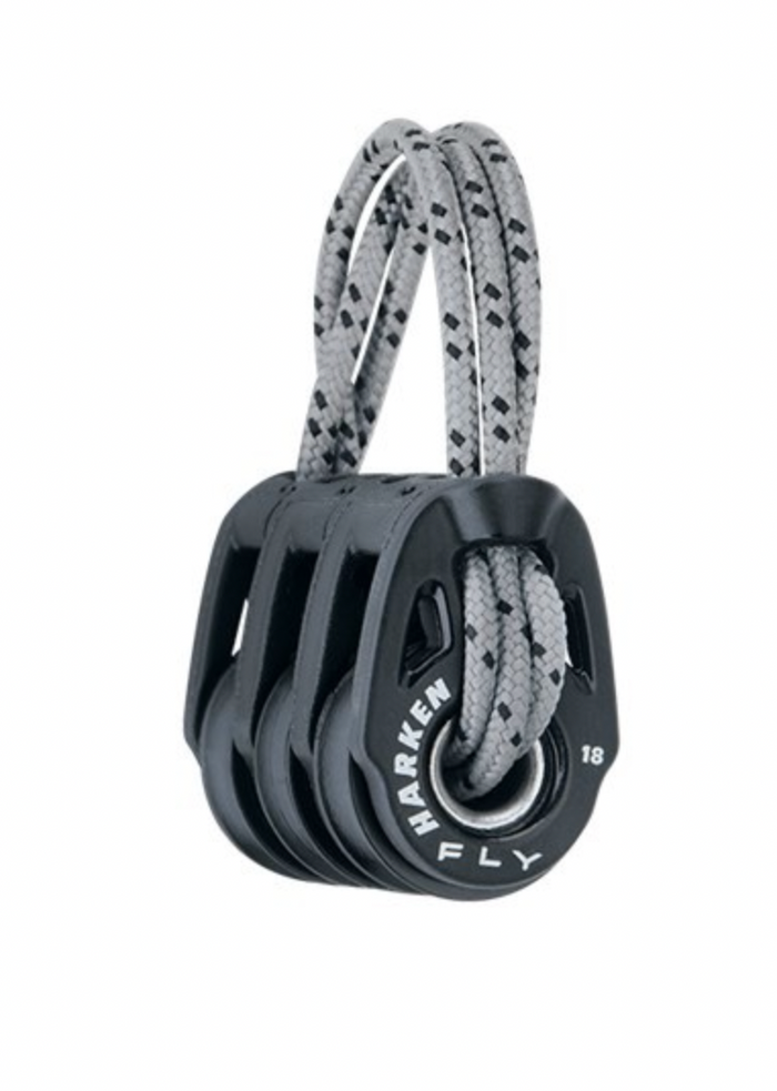 HARKEN 18mm Fly Soft Attach Triple Block