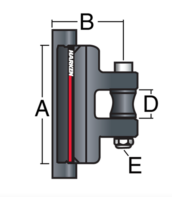 HARKEN 22mm CB Battcar — Intermediate