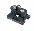 HARKEN 22mm Low-Load Car — Fixed Sheaves, Eyestrap - Bosuns Boat
