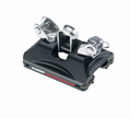 HARKEN 22mm Small Boat CB Car — Pivoting Shackle, Control Tangs