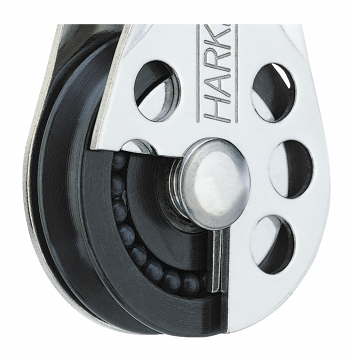 HARKEN 25mm Forkhead Wire Block — Becket