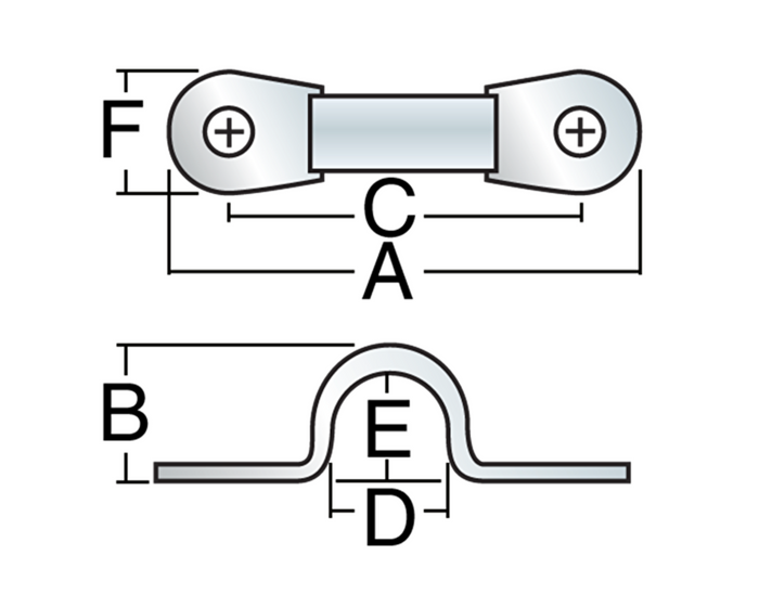 HARKEN 27mm Micro Eyestrap (PAIR)