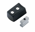 HARKEN 27mm Track Endstop Kit — Round Mast Groove, Fixed