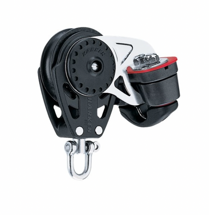 HARKEN 57mm Block — Swivel, Cam Cleat