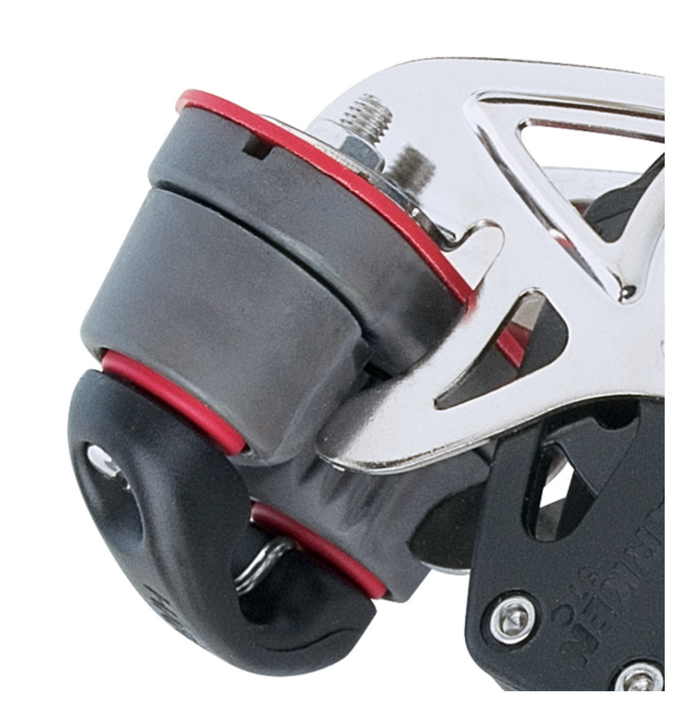 HARKEN 57mm Ratchet Block — Swivel, Becket, Cam Cleat
