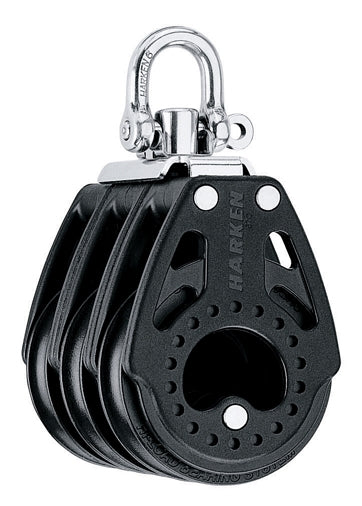 HARKEN 57mm TRIPLE BLOCK — SWIVEL - bosunsboat