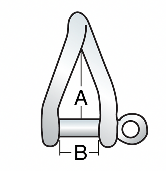 HARKEN 5mm Twist Shackle
