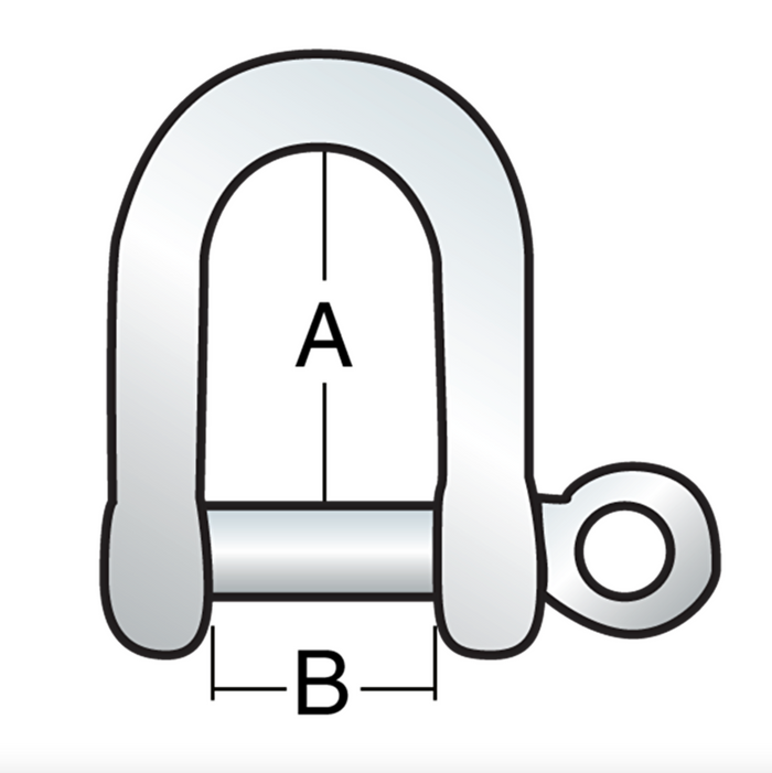 HARKEN 6mm Long Shackle