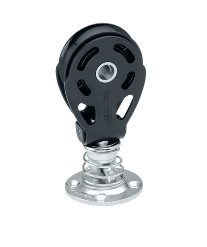 HARKEN 75mm Aluminium ESP Block — Swivel, Becket - Bosuns Boat