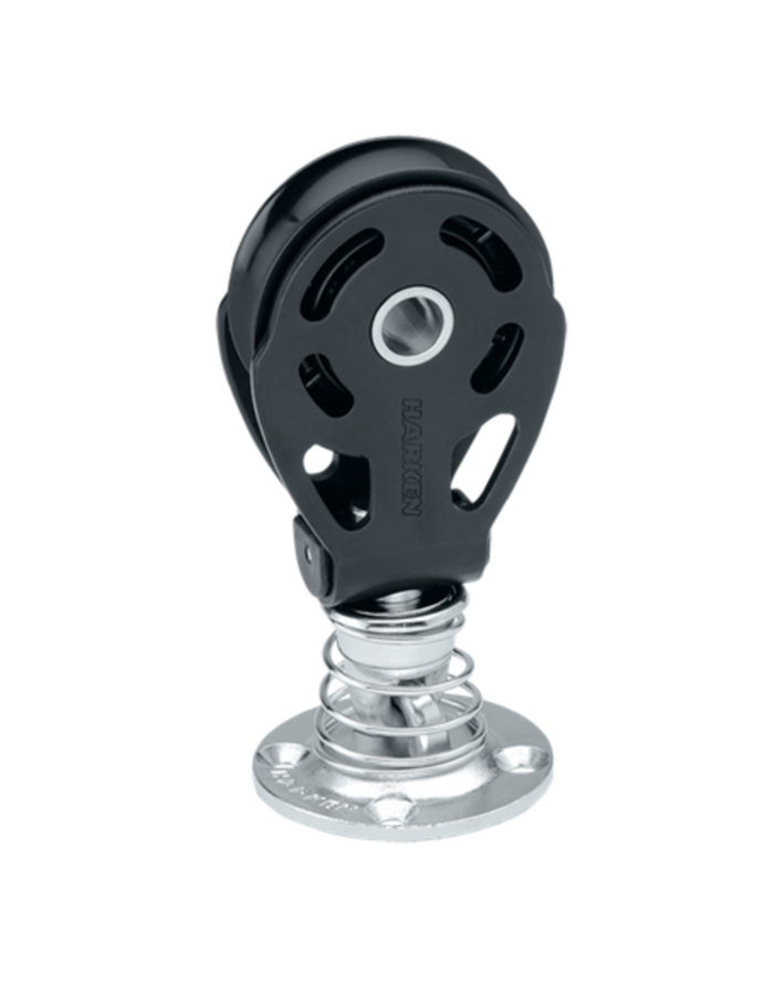 HARKEN 75mm Aluminium Fiddle ESP Block — Swivel - Bosuns Boat