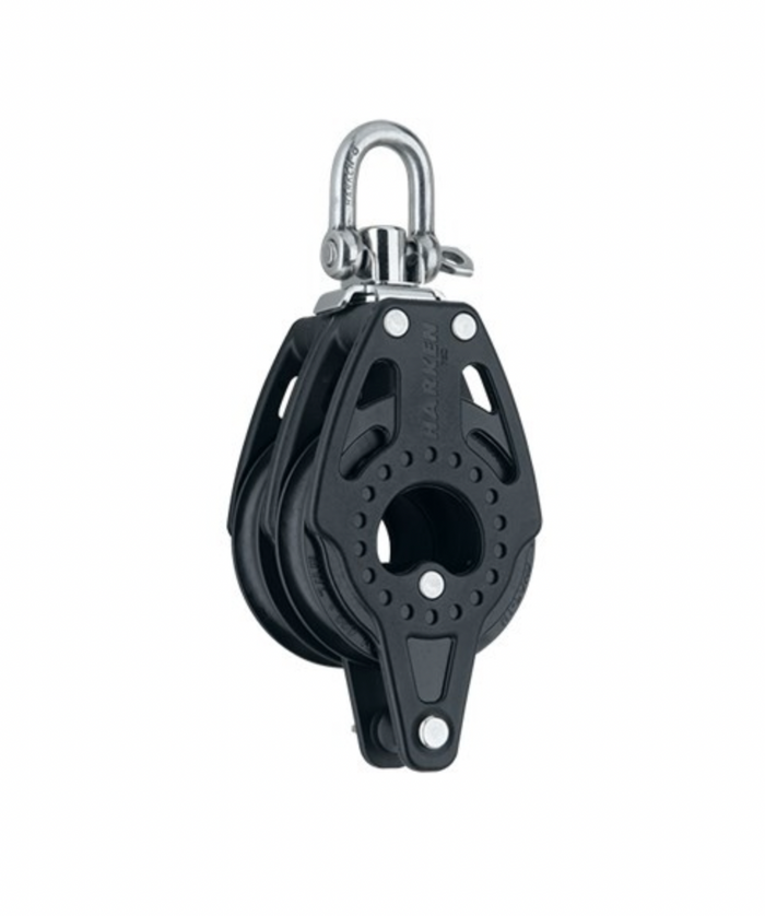 HARKEN 75mm Double Block — Swivel, Becket