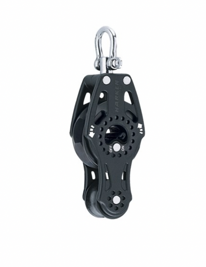 HARKEN 75mm Fiddle Ratchet Block — Swivel