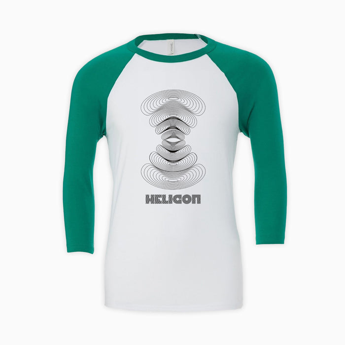 Helicon - 'Arise' Baseball 3/4 T-Shirt - Fuzz Club