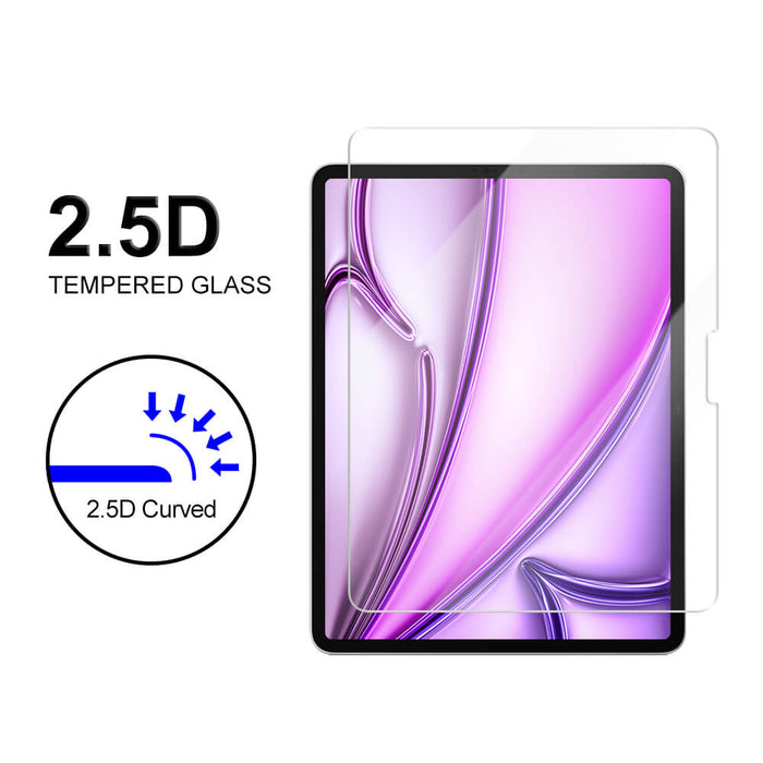 iPad Pro 13 - inch (M5 - 2025) Tempered Glass - BlackBrook Case