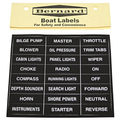 Label -Boat Stick-On