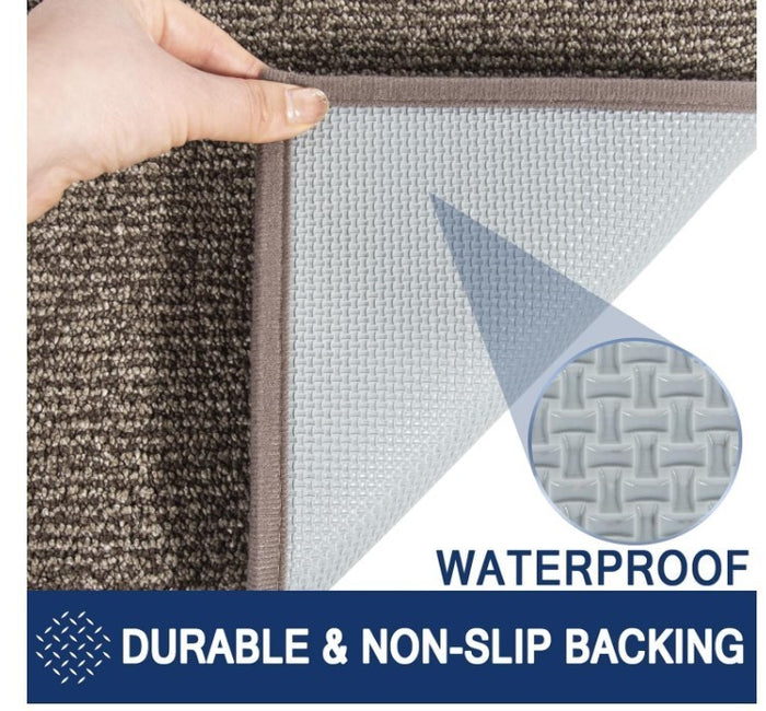 Large Door Mat Carpet Washable Non Slip Indoor Entrance Rug Hallway Bedroom -11