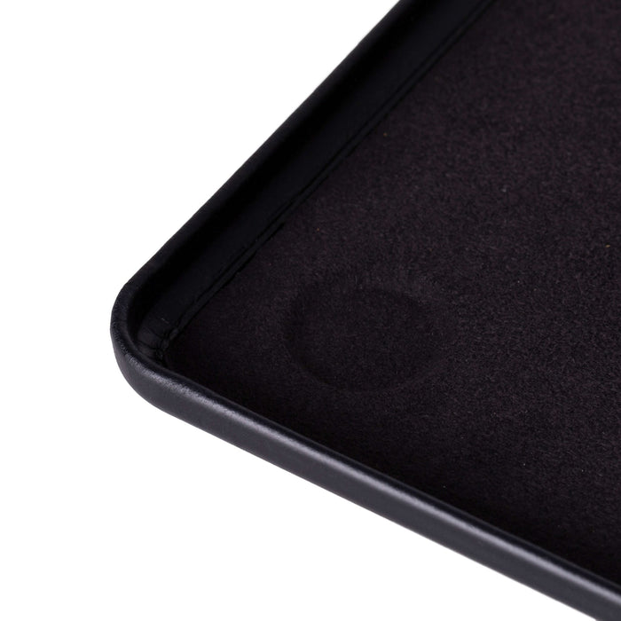 Leather MacBook Air 15 - inch Case - Butler Protective Hardshell, Black - BlackBrook Case