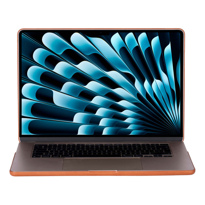 Leather MacBook Pro 16 - inch Case - Butler Protective Hardshell, Tan - BlackBrook Case