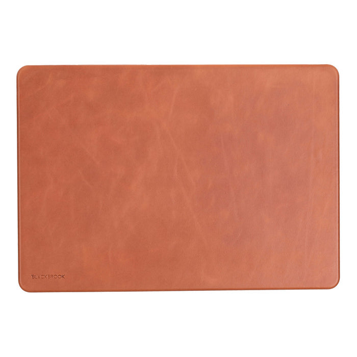 Leather MacBook Pro 16 - inch Case - Butler Protective Hardshell, Tan - BlackBrook Case