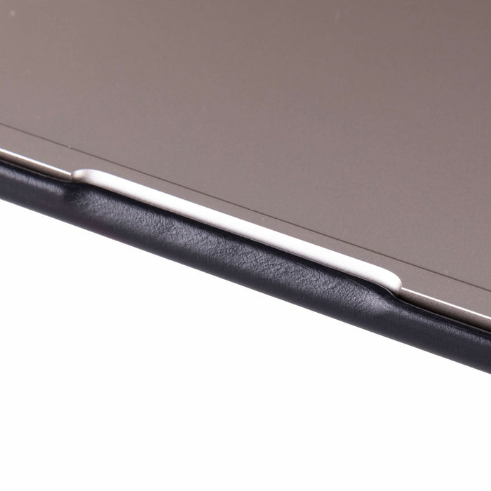 Leather MacBook Air 15 - inch Case - Butler Protective Hardshell, Black - BlackBrook Case