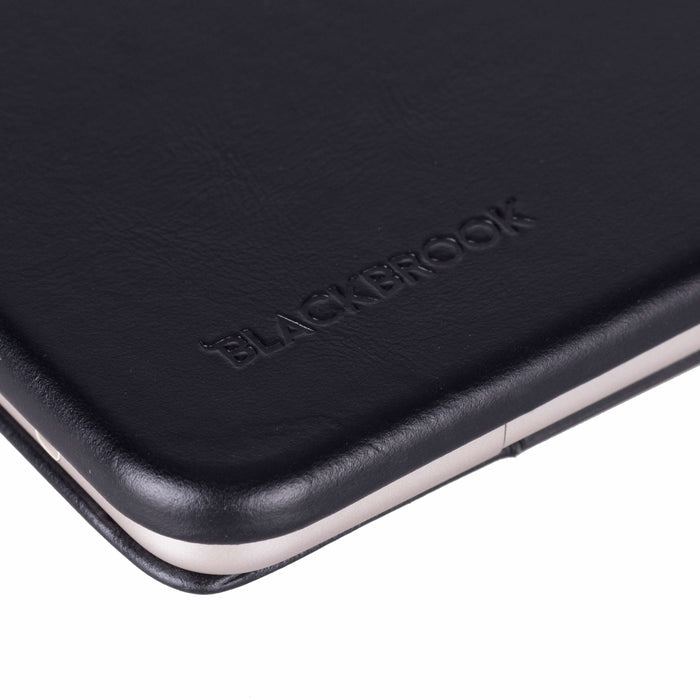 Leather MacBook Air 15 - inch Case - Butler Protective Hardshell, Black - BlackBrook Case