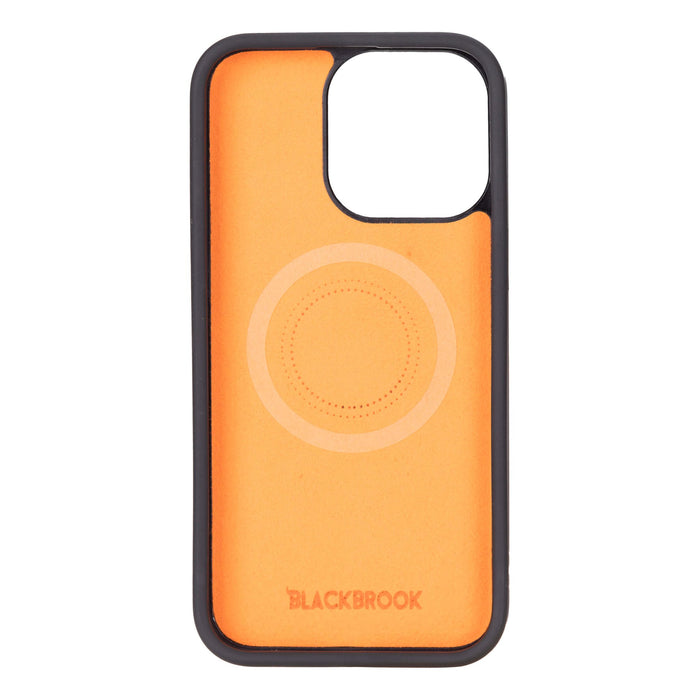 Loop Leather Snap-On Case – iPhone 15 Pro Max, Golden Brown - BlackBrook Case
