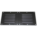 Louvre Vent - Black - Nylon - Six Louvre - 255mm