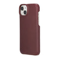 Mason Leather iPhone 14 Plus MagSafe Case, Soft Bordeaux - BlackBrook Case