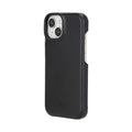 Mason Leather iPhone 15 Plus MagSafe Case, Soft Black - BlackBrook Case