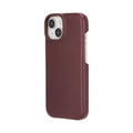 Mason Full-Grain Leather MagSafe Case ‚Äì iPhone 15 Plus, Soft Bordeaux - BlackBrook Case