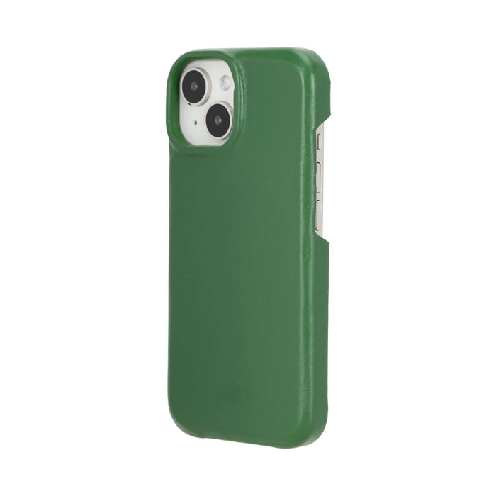 Mason Full-Grain Leather MagSafe Case ‚Äì iPhone 15 Plus, Soft Green - BlackBrook Case