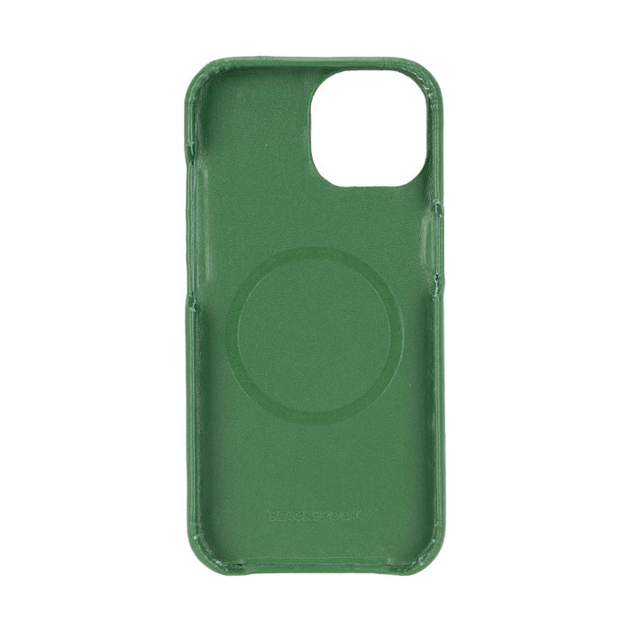 Mason Full-Grain Leather MagSafe Case ‚Äì iPhone 15 Plus, Soft Green - BlackBrook Case