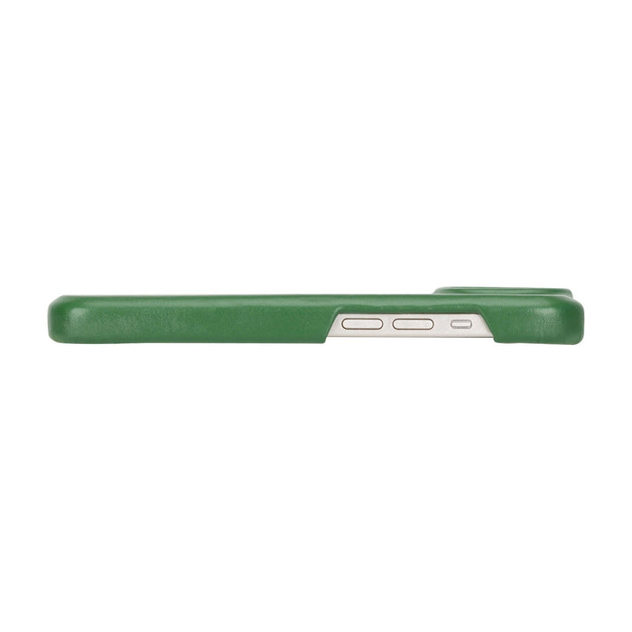 Mason Full-Grain Leather MagSafe Case ‚Äì iPhone 15 Plus, Soft Green - BlackBrook Case