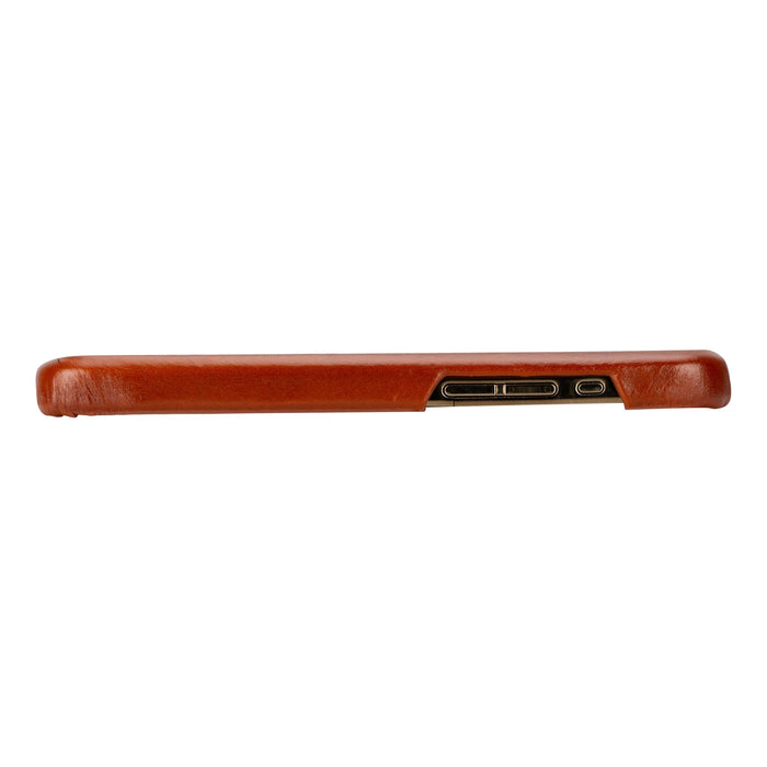 Mason Full-Grain Leather MagSafe Case – iPhone 15 Pro, Burnished Tan - BlackBrook Case