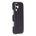 Mason Leather iPhone 17 MagSafe Case, Pebble Black - BlackBrook Case