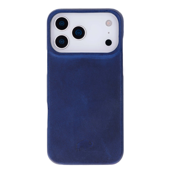 Mason Leather iPhone 18 Pro MagSafe Case, Deep Blue - BlackBrook Case