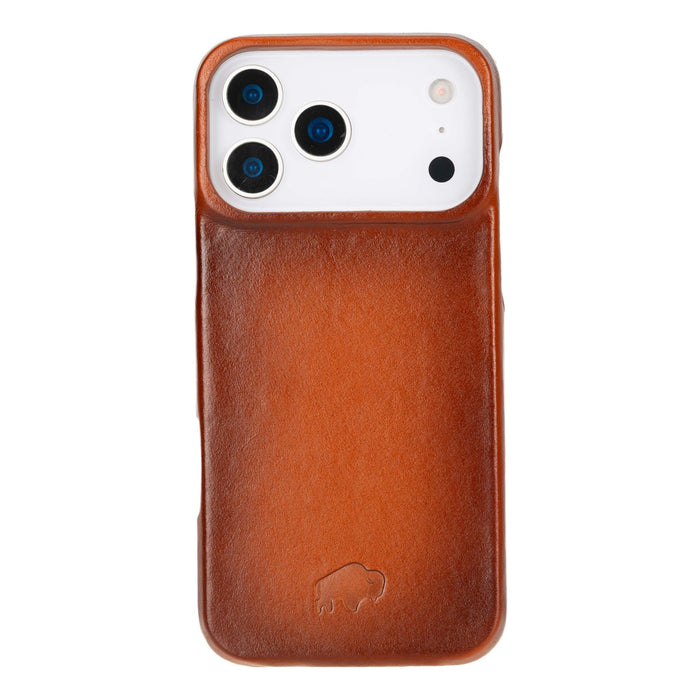Mason Leather iPhone 18 Pro Max MagSafe Case, Burnished Tan - BlackBrook Case