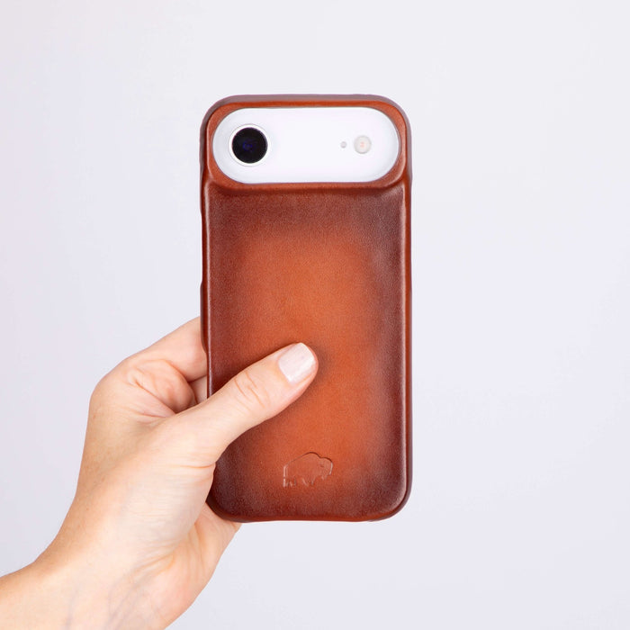 Mason Leather iPhone Air MagSafe Case, Burnished Tan - BlackBrook Case