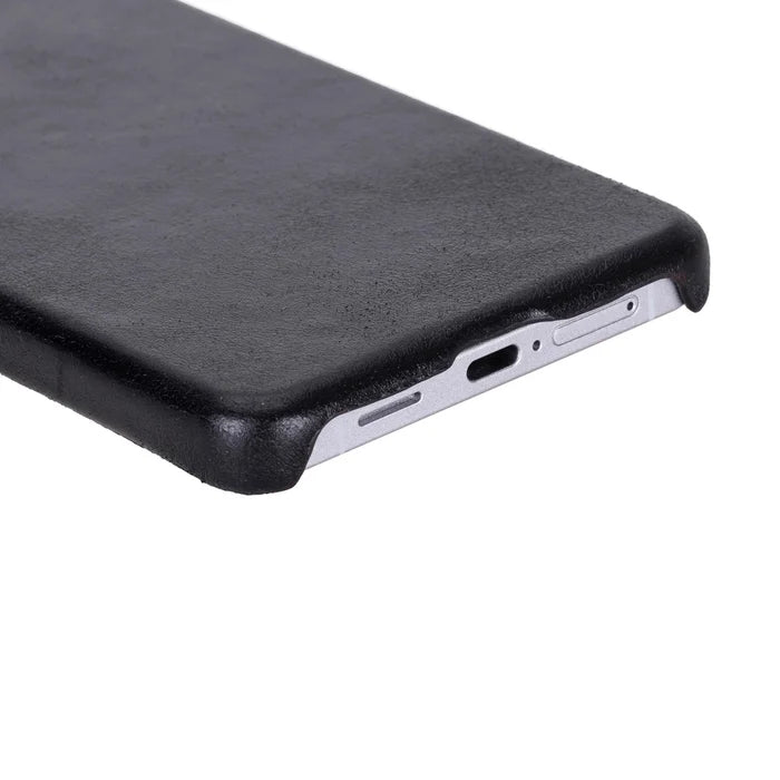 Mason Leather Samsung S26 Plus Case, Rustic Black - BlackBrook Case