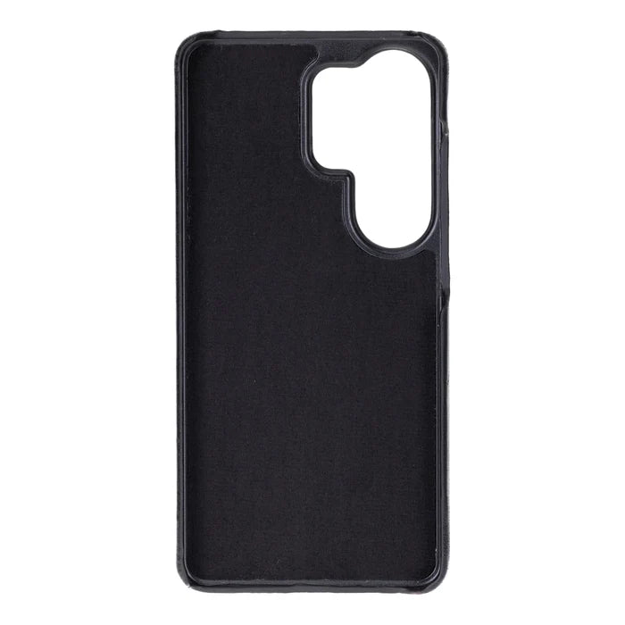 Mason Leather Samsung S26 Ultra Case, Rustic Black - BlackBrook Case