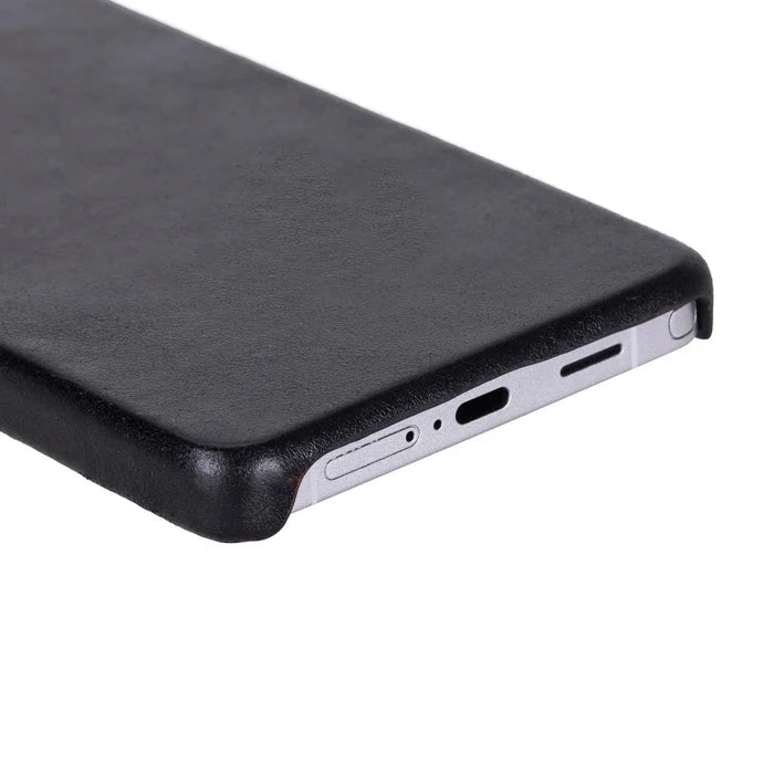Mason Leather Samsung S26 Ultra Case, Rustic Black - BlackBrook Case