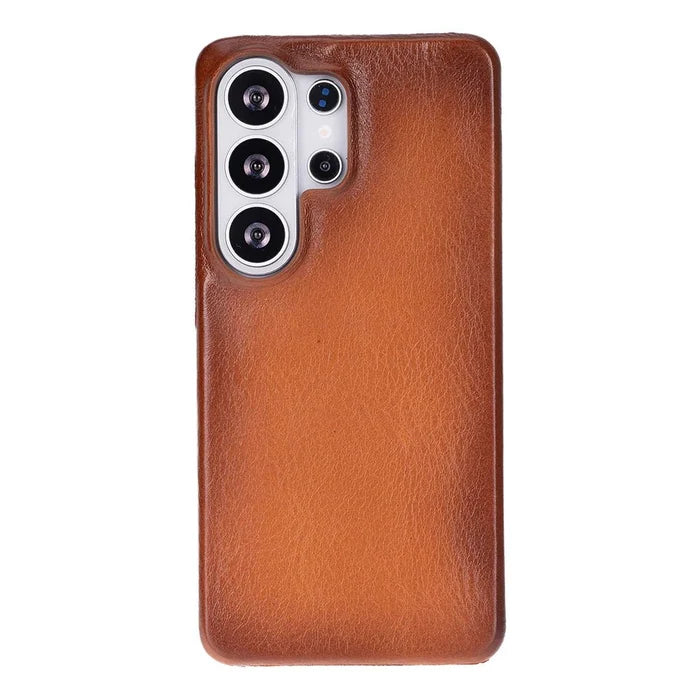 Mason Leather Samsung S26 Ultra Case, Rustic Tan - BlackBrook Case