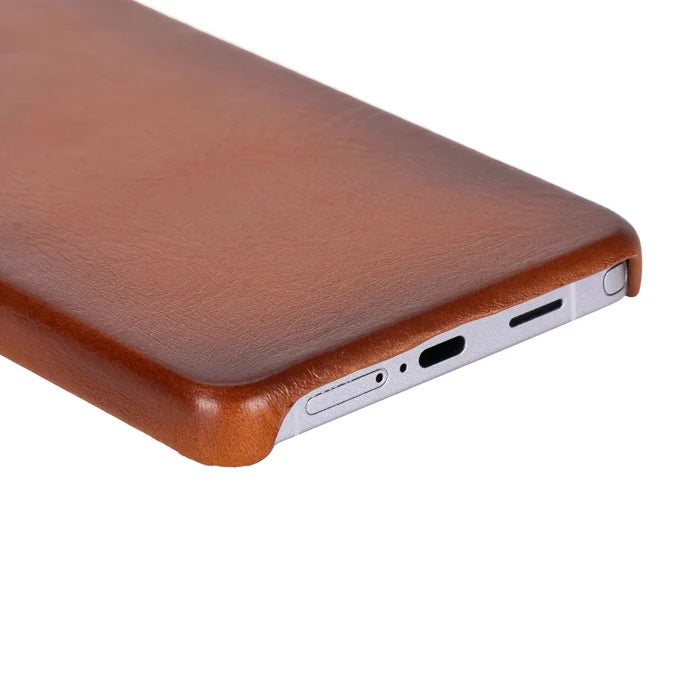 Mason Leather Samsung S26 Ultra Case, Rustic Tan - BlackBrook Case