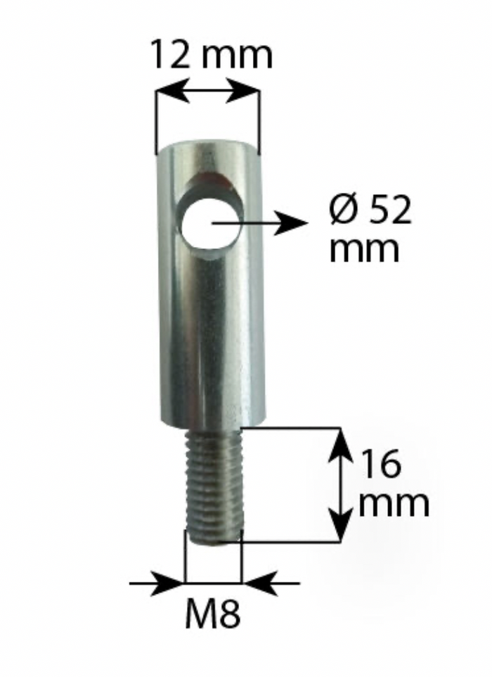 Mast step adaptor for Part # 63117 & 73117 - Bosuns Boat