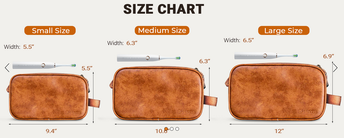 Mens Toiletry Bag for Men Water-Resistant PU Leather  Large Travel Wash Bag-230
