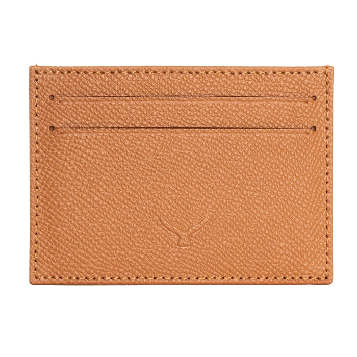 Milano Men’s Slim Leather Card Holder – Mapi Edition, Camel - BlackBrook Case