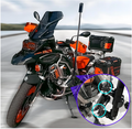 Motorcycle Handlebar Mount 47" Invisible Selfie Stick R-77 Insta360 X3 X2 RS-91