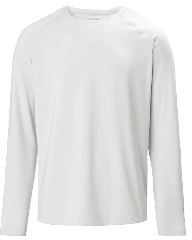 MUSTO - MENS EVOLUTION SUNBLOCK LONG SLEEVE TEE 2.0 - Platinum Colour